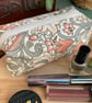 William Morris Make Up Bag - Cream Golden Lily