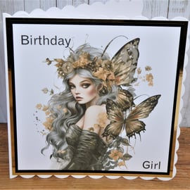 C4774   Birthday Girl Card