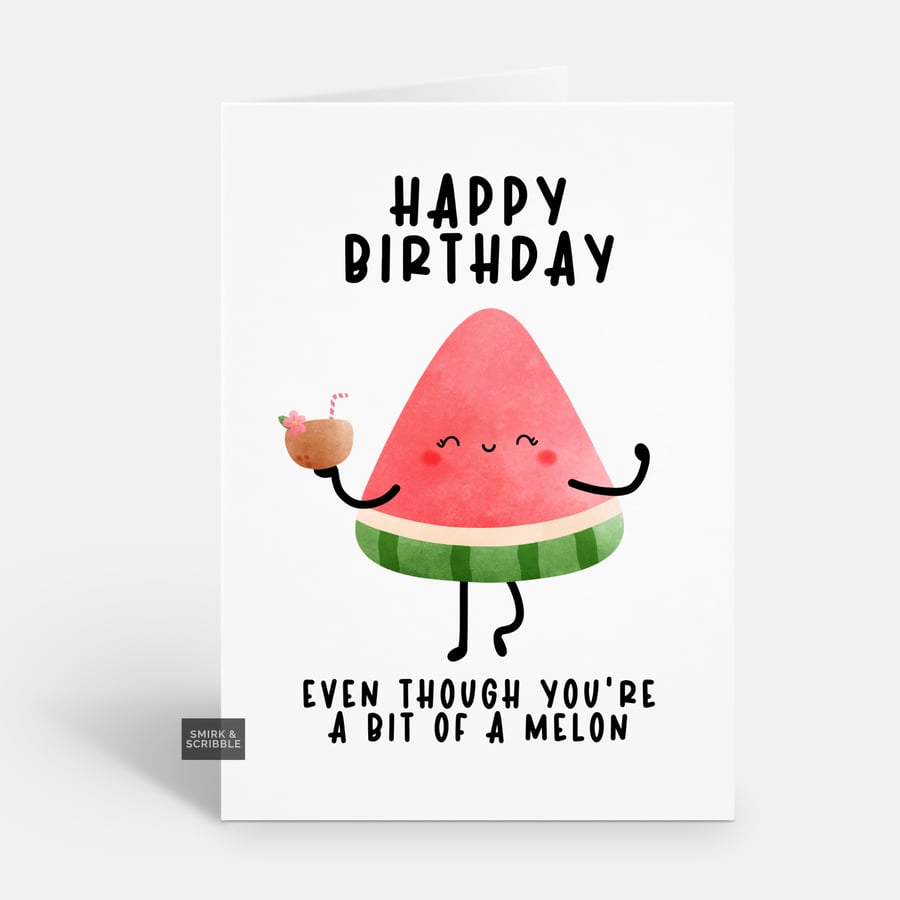 Unique Funny Birthday Card For Him Or Her 