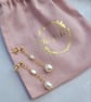 Pearl Earrings 14kt Gold Filled - Image 8
