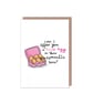Frank Reynolds Always Sunny in Philadelphia Nice Egg Valentine Anniversary Card