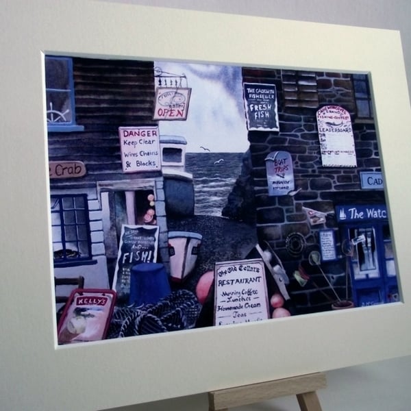  PRINT - Cadgwith Colours