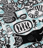 Cat Picnic linocut - Image 8