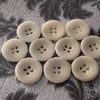 15mm 24L Corozo nut Buttons Natural product