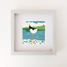 Oystercatcher Waiting For The Tide, original Giclee print