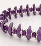 Purple Crescent Bracelet - Image 1