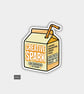 Funny Cheeky Juice Box Sticker For Adults - Creative Spark