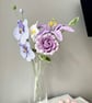 Crochet Flower Bouquet Lilac Flower  summer seconds