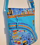 Sky blue handbag ,Spanish mosaics - Image 5