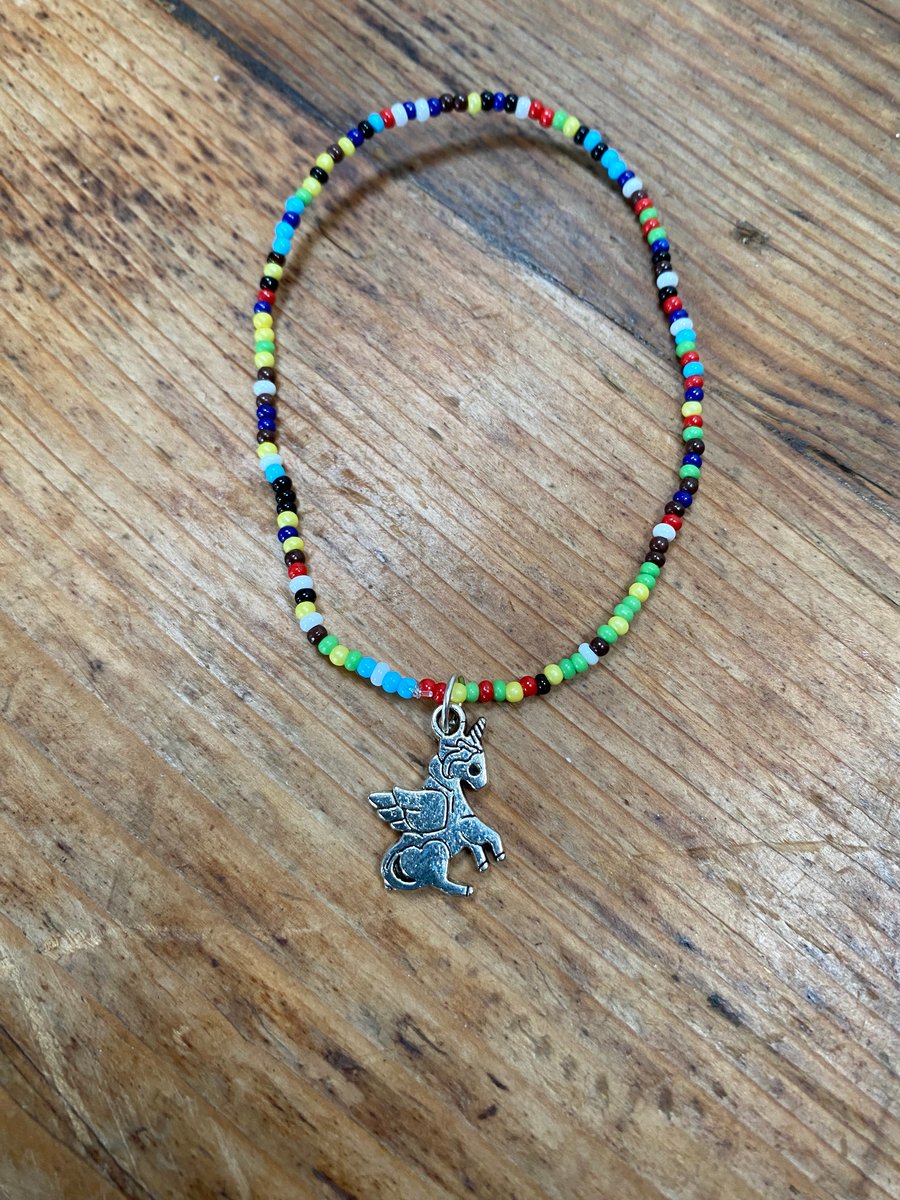 Rainbow Unicorn Bracelet (667)