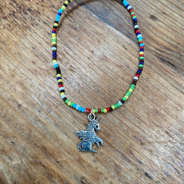 Rainbow Unicorn Bracelet (667)