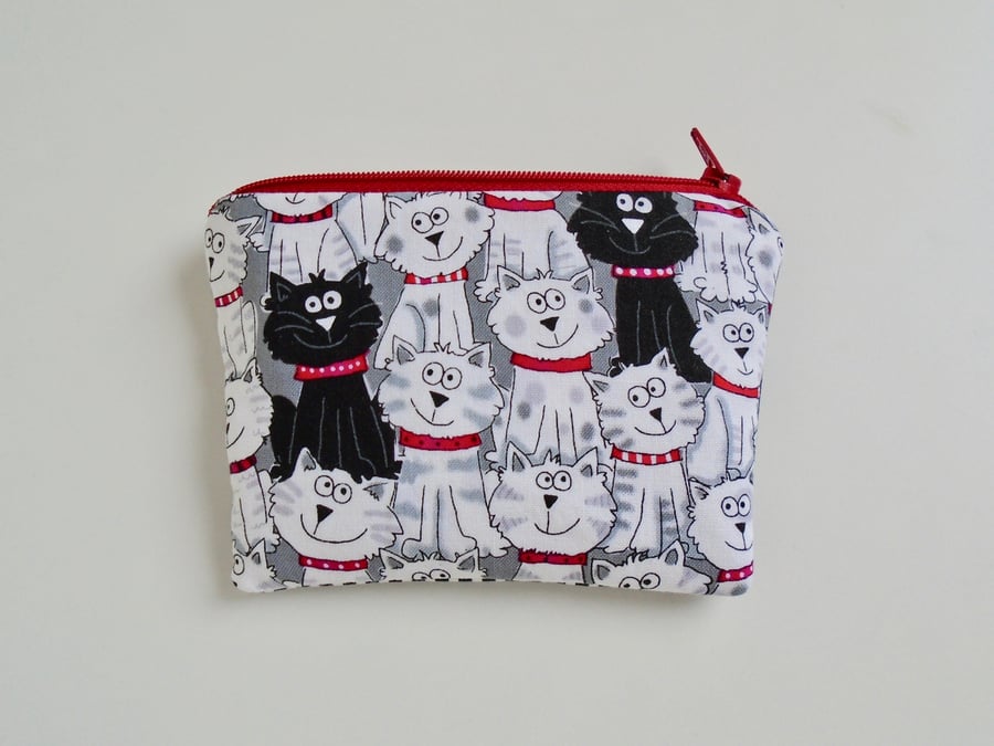 Cotton Cat Purse 