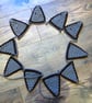 Crochet mini HOME bunting.  - Image 3