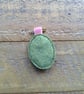 Liberty fabric felt brooch badge. - Image 2