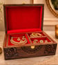 Wooden Jewelry Box – Jewelry Organizer & Storage Box - Rustic Home Decor - Image 3