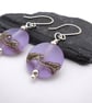lilac sands wrapped earrings - Image 2