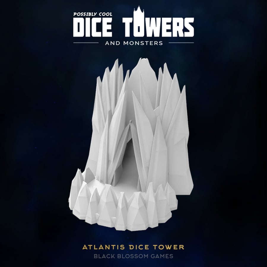 Possibly Cool Dice Towers - Classic Atlantis - DnD Pathfinder Tabletop RPG