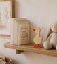 Shelly the Duck - Handmade Wooden Duck Ornament - Whimsical Delights Collection