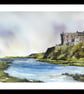 Dunvegan Castle, Original Watercolour Painting. - Image 2