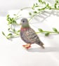 Hand-painted Bird Brooch - Image 3