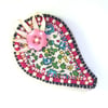 Paisley Brooch