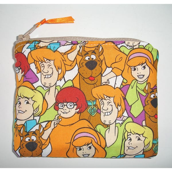 Scooby Doo Coin Purse Retro Vintage Cartoon