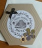 Hexagonal Bee Birthday Card - Happy Birthday Honey - Image 9