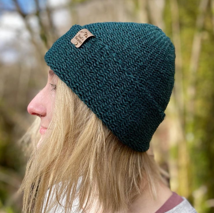 Knit fisherman beanie hot sale