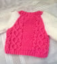 Cabled Cardigan for a Child to 11 years, Child's Round Neck Cardigan - Image 2