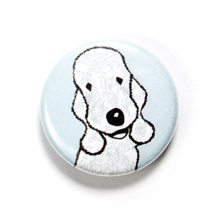 Bedlington Terrier Badge