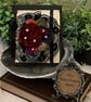 Handmade Textile Art Brooch Corsage