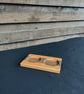 Salt & Pepper Tray – Walnut & Cherry Spice Holder – No.01 - Image 4