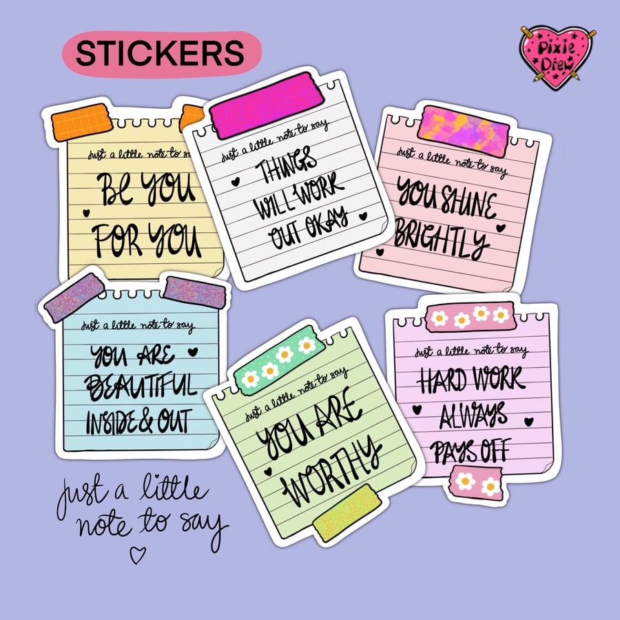 Positive Mental Health stickers