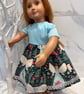 Dolls Blue Angel Christmas Dress - Image 9