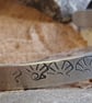 Hand Stamped Cuff Bangle - Image 1