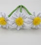 single stem macrame daisy forever flowers - Image 1
