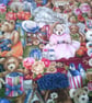 Teddy Bears and Flowers Burp Cloth - Image 3
