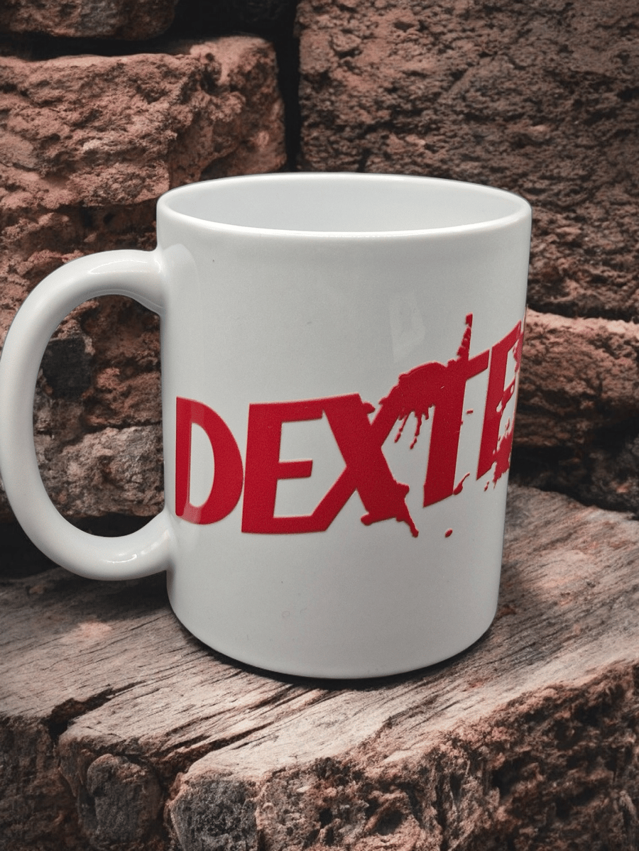 New Dexter Mug TV Series Serial Killer Dexter Morgan Fan Art