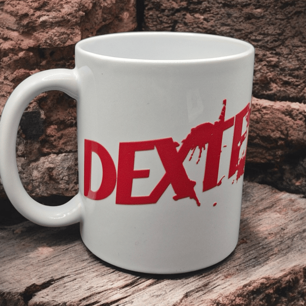 New Dexter Mug TV Series Serial Killer Dexter Morgan Fan Art