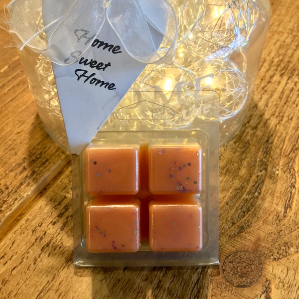 Pumpkin Pecan Pie Scented Soy Wax Melt 4 Cell Clamshell