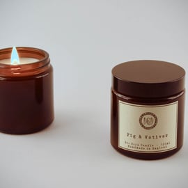  Eco soya scented candle - Fig & Vetiver 120 ml