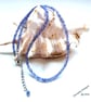 A Grade 40ct Genuine Tanzanite Sterling Silver Necklace  - Image 6