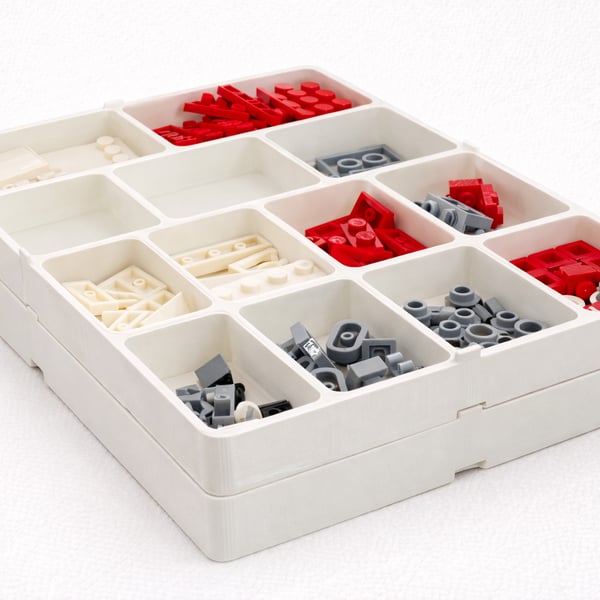 Stackable Sorting Tray - 140 - 200 - 15mm