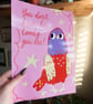 Retro Pigeon Wall Art Poster. You Don't Know How Lovely You Are Print.  - Image 3
