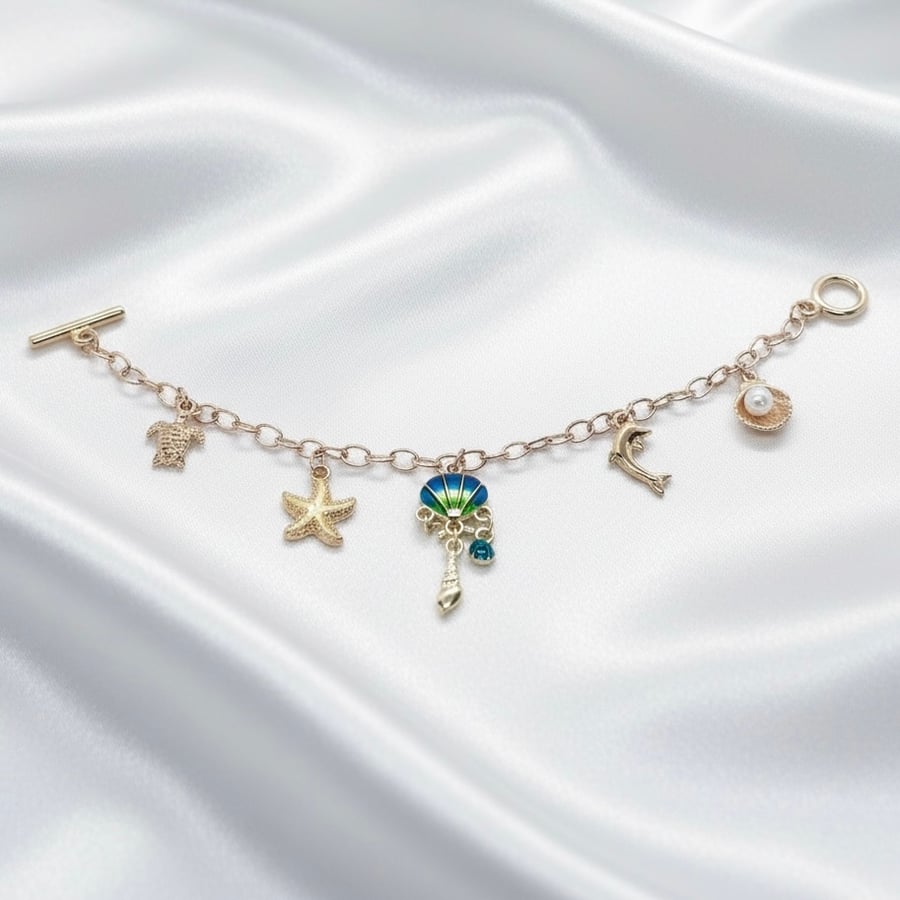  Ocean Inspired Charm Bracelets