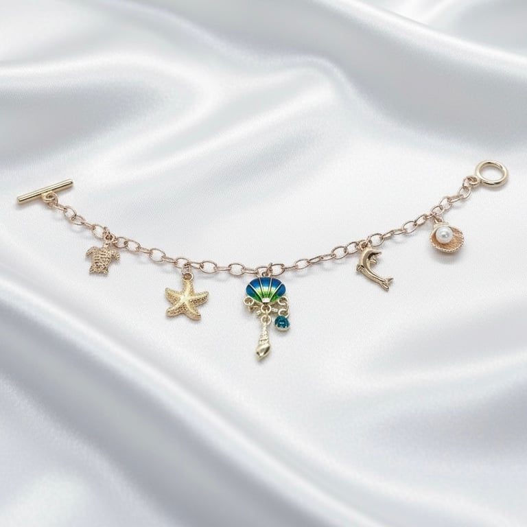  Ocean Inspired Charm Bracelets