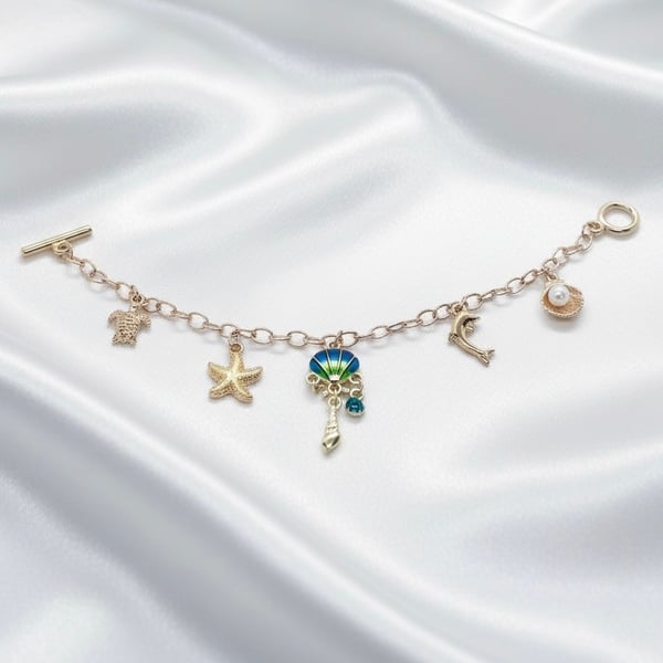  Ocean Inspired Charm Bracelets