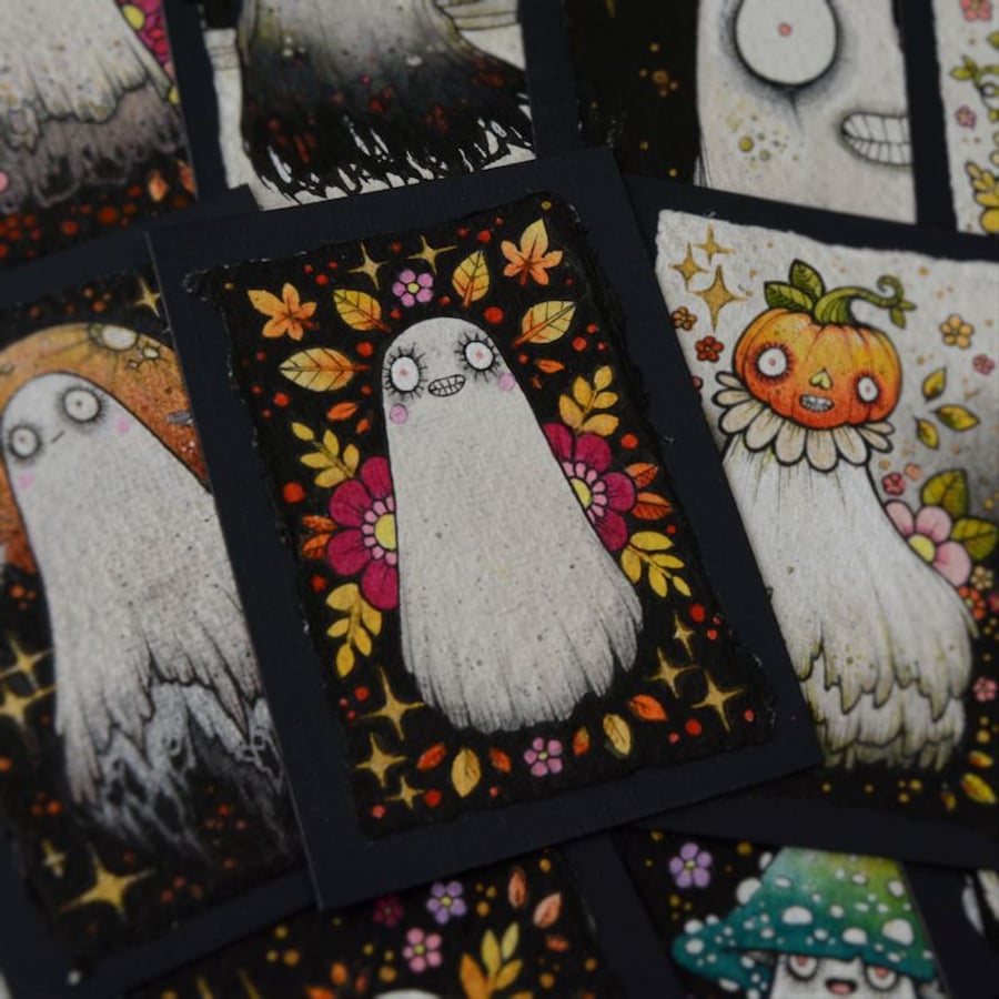 ghostober ghost - day 5 - woodland spirit