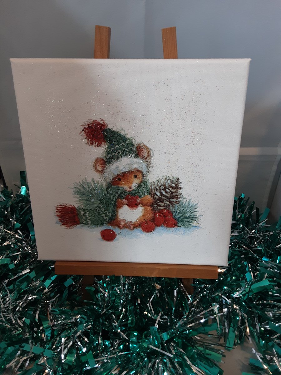 Christmas canvas