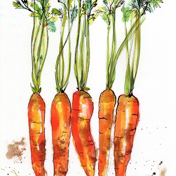 Carrots print